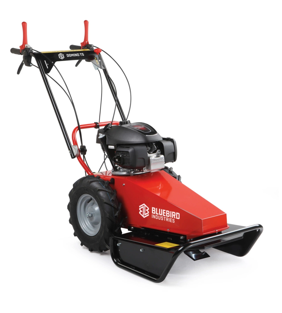 Decespugliatore a scoppio su ruote bluebird "domino ts-pro/lc" 4t 196 cc, testina e lama inclusi